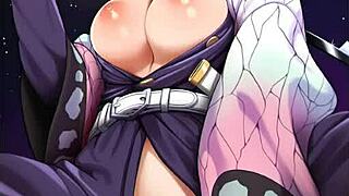 Demon Slayer Hentai Teases Big Tits Monster Ass