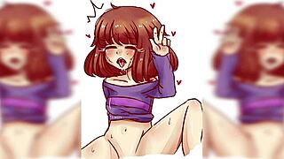 Undertale Frisk Futa Compilation Squirts Everywhere