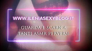 Two Hungry Cocks Pound and Cover Italian Slut in ASMR Dialogues!