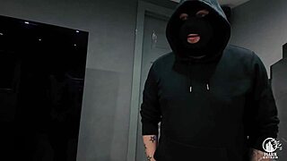 robbing catalia and her chubby friend leads to bareback threesome action trailer