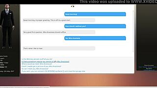 anastasia turns horny slut into her obedient sub with bdsm domination blowjob and uncensored orgasm control