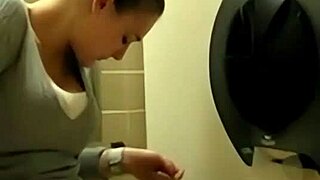 i rush to the toilet for a quick intense release moment