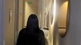 Riding prostitute with tattoos squirts all over during wild sex!