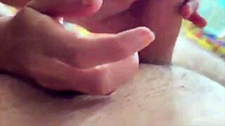 desi babe takes rough anal handjob from guy
