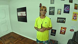 skinny latina's big ass gets pounded hard in wild orgy with backstage fetish fingering action