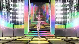 megurine luka's nude bunny suit bares epic tits and ass!