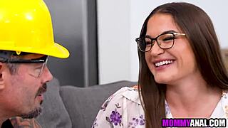 bored milf cheats anally with handyman's big cock 🍑😈