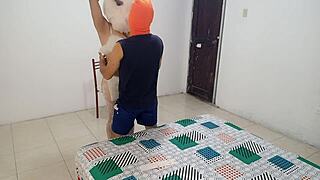 halloween bunny slutty lingerie home temptation tease