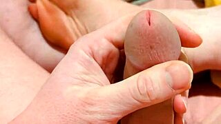 bigdickduder relaxes playing solo in bed getting comfortable