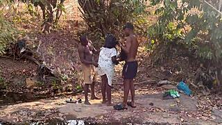 hey shy village babe wanna get fucked outside doggystyle?