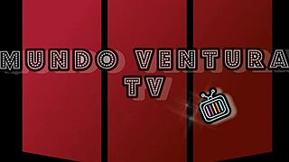 sexy tattooed latina blonde polydance bounces big natural tits this easter