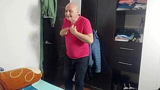 agarabas teases shaved pussy then gets eaten sucked and fucked close up