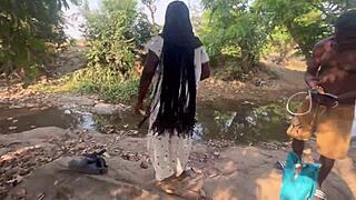 hey shy village babe wanna get fucked outside doggystyle?