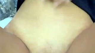 skinny 18+ teen's natural tits bounce wildly riding big cock in risky public pov quickie