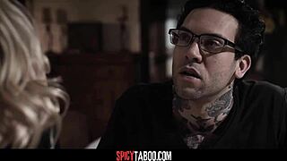 hey peeping tom, watch kenna james ride that cock deep