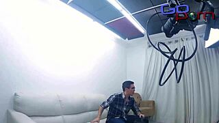 damn she lost her way but japanese stud found her ass perfectly