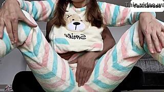 oh stop groping my tight pussy and tiny tits already