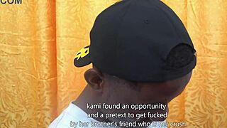 Seizing the Moment to Pound Your Crush's Tight Pussy Hard