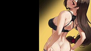 Tifa lockhart sexy fantasy tribute with hot poses and curves