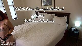 Colombian BDSM Mami Teases Black Creampie Fate