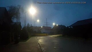 Outdoor Tranny Body Writhes in BDSM Ecstasy