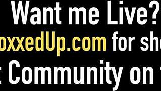 Tempting Black Tart Jenna Foxx Craves Jumpin Jizz Loads