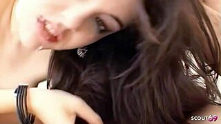 Slim Sasha Grey rims older guy then begs for deep anal wrecking