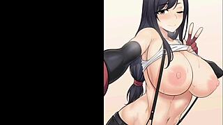 Tifa lockhart sexy fantasy tribute with hot poses and curves