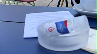 Pov Risky Public Flashing Sex Creampie with Tall Tattooed 18yo Model