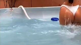 Sexy latina ass voyeur solo tease edition