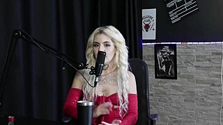 kyra sex sheer red prolapse shocks anal cast