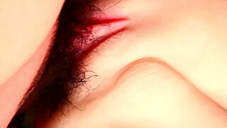 plunge into this beauty's dripping shaved vagina wetness up close