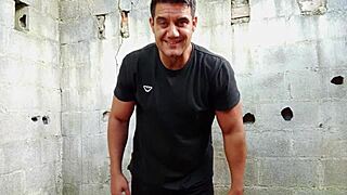 Brazilian Bear Yuri Gaúcho Pounds Huge Cock to Cumload