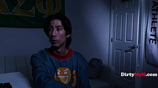 ffm asses lined up under christmas tree