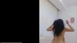 Turkish Teen Bounces Moaning Hard on Lap