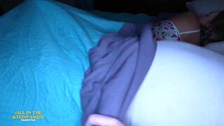 kymber leigh's tanned milf pussy rides vibrator secret