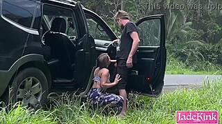 Watch Us Fuck Bareback on Highway Side