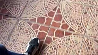 Tinder date begs for rough pussy pounding