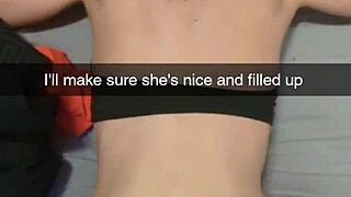 you breed this cheating whore wife rough on snapchat she screams for more