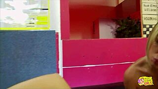 Mischievous European blondes unleash wild desires with dildos and steamy lesbian licks