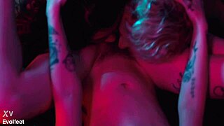 Threesome feet fetish madness with Acidalia Mad Maxxx and Rotten Venus