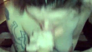 pregnant amateur deepthroats thick 8-inch uncut cock in homemade POV blowjob