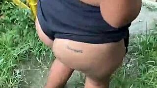 Neighbor greets me at the door with his throbbing monster cock ready for hardcore pounding!