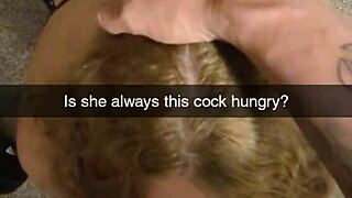 you breed this cheating whore wife rough on snapchat she screams for more