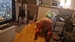 mysterious kit willer spreads wide for honey's cock gape in kitchen rip