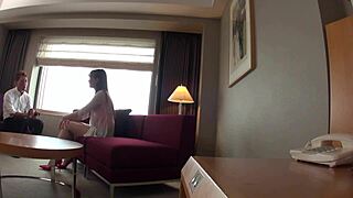 Tall Busty Japanese Student Model Audition