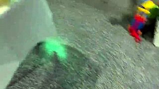 wife loses beer pong bet strips teases sucks big cock