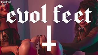 lick my toes first then you get my wet pussy