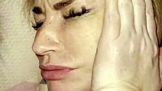 my lover shoved his huge cock deep in my sleepy mouth