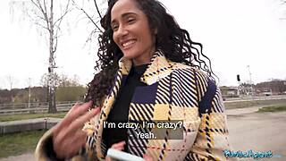 big ass big tits latina rides cock publicly on camera